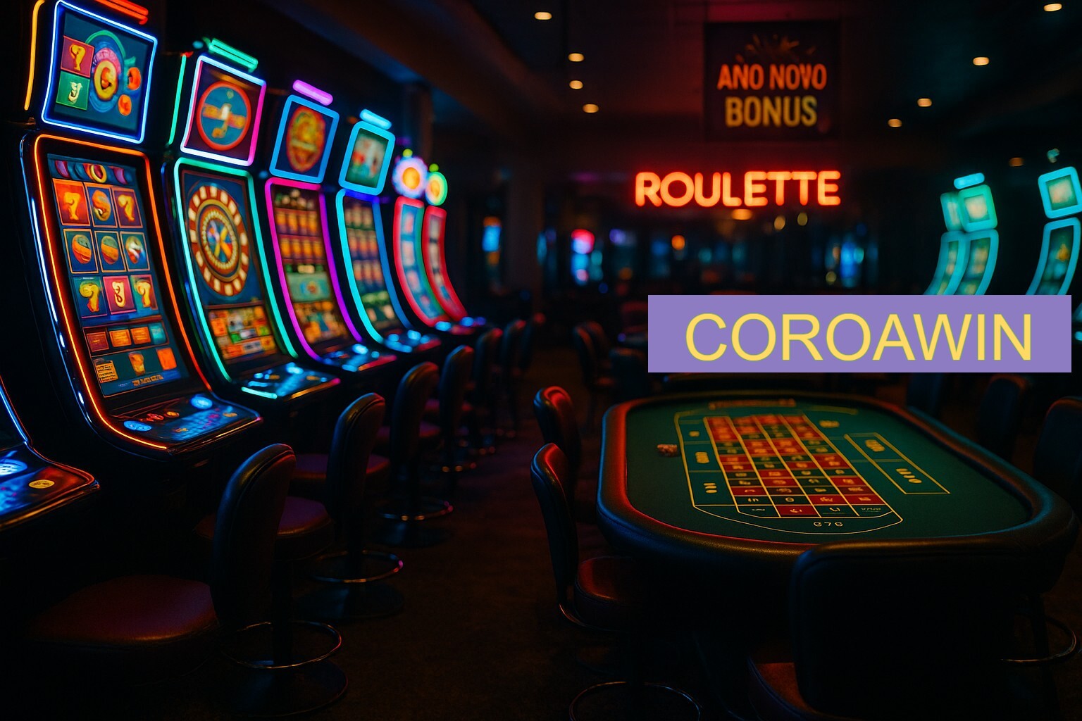 Jogos emocionantes no COROAWIN
